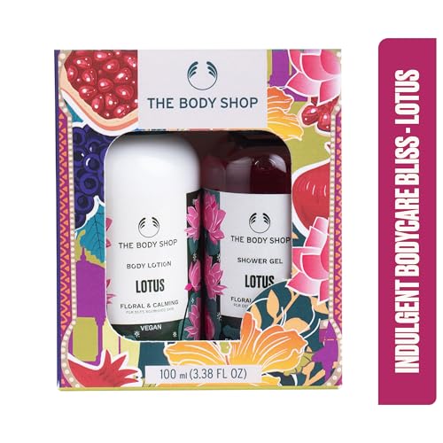 Image of The Body Shop Lotus Shower Gel & Body Lotion Gift Set