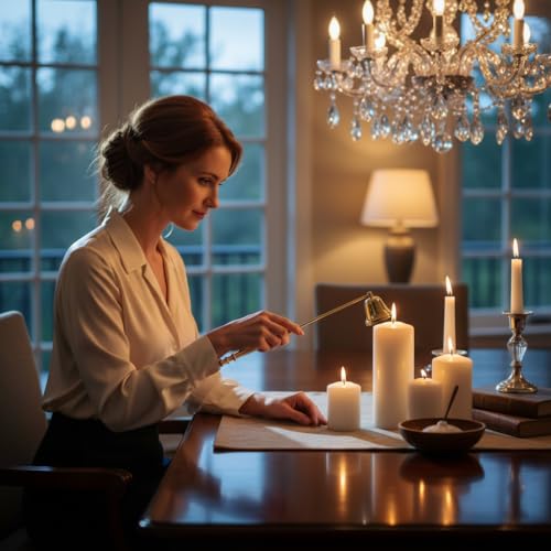 Kerzenlöscher aus Metall mit extra langem Griff und Kerzendochtlöscher und -hülsen, Zubehör für Heimdekoration