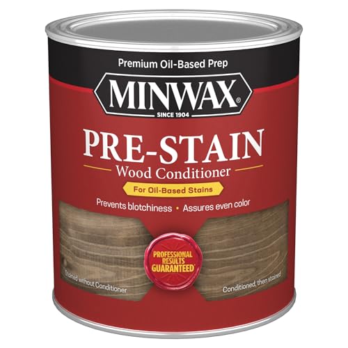 Minwax 61500444 Pre-Stain Wood Conditioner, Clear, 1 Quart