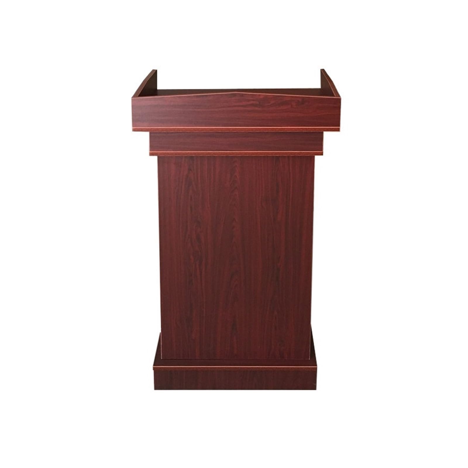 FZL02068LM Speaker Large, Sturdy Lectern Presentation Podium Can Accommodate a Laptop Pulpit