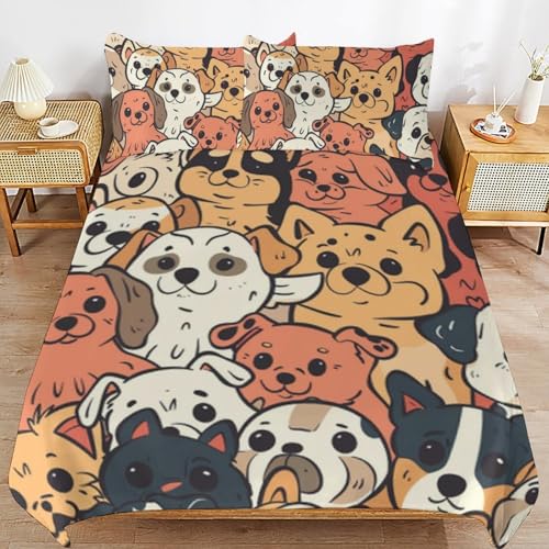 Housse de couette pour chien douce pour calmer les nuits agitées