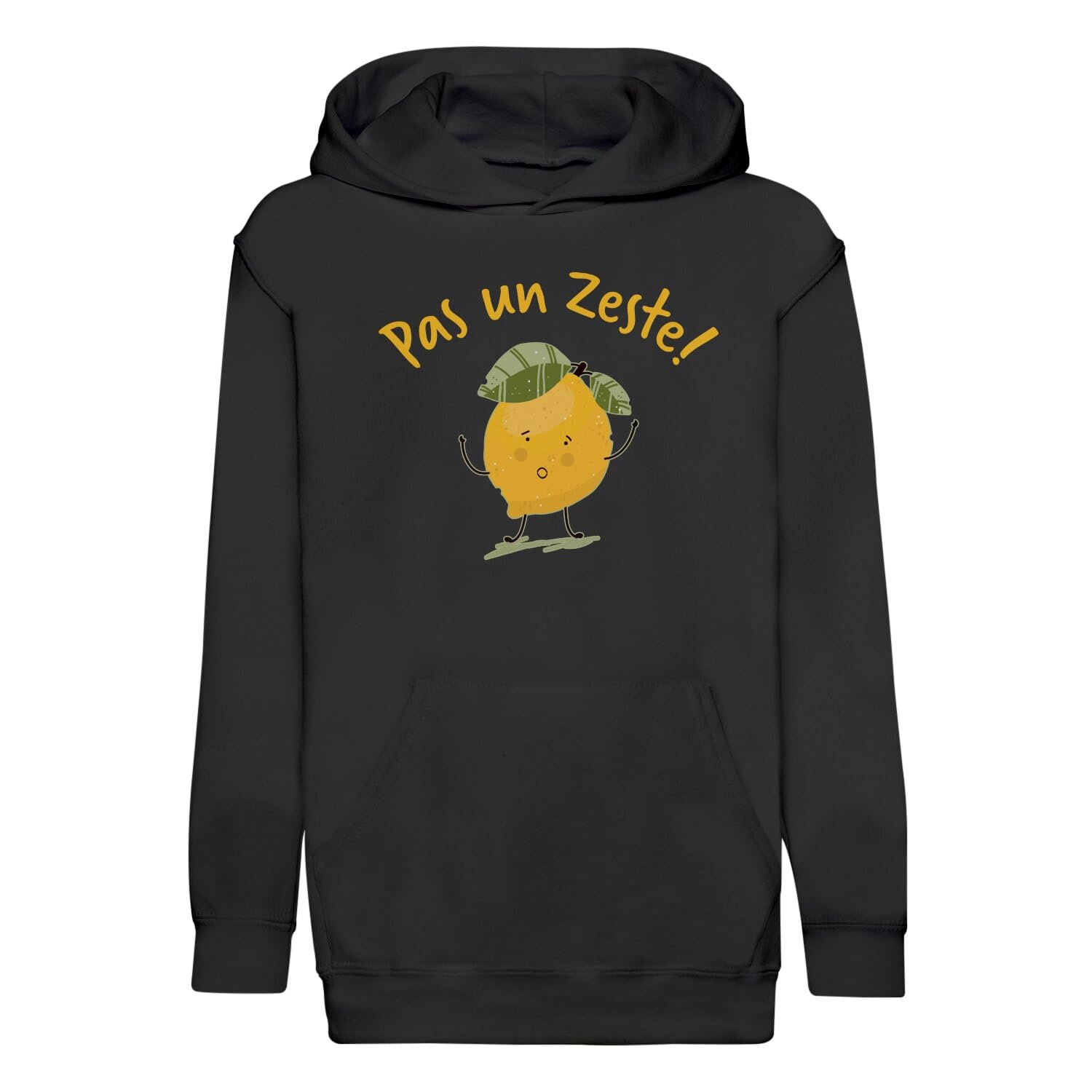 Sweat à capuche enfant Pas Un Zeste Mignon en coton premium - 4