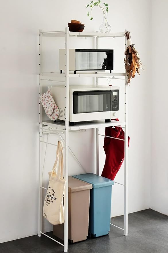 TOKIO スリムキャビネット 3段 ホワイト FWGN-DY30WHAL ワゴン スリム