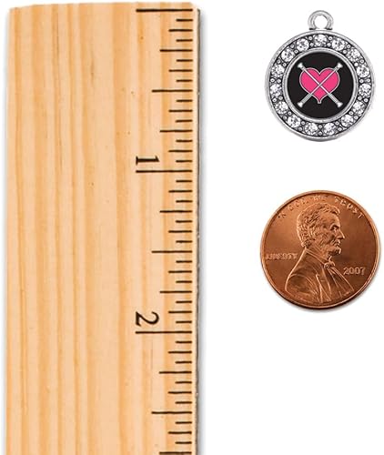 Miniatura 2 de Inspired Silver - Adorno de muñeco de nieve con colgante circular de plata con circonita cúbica