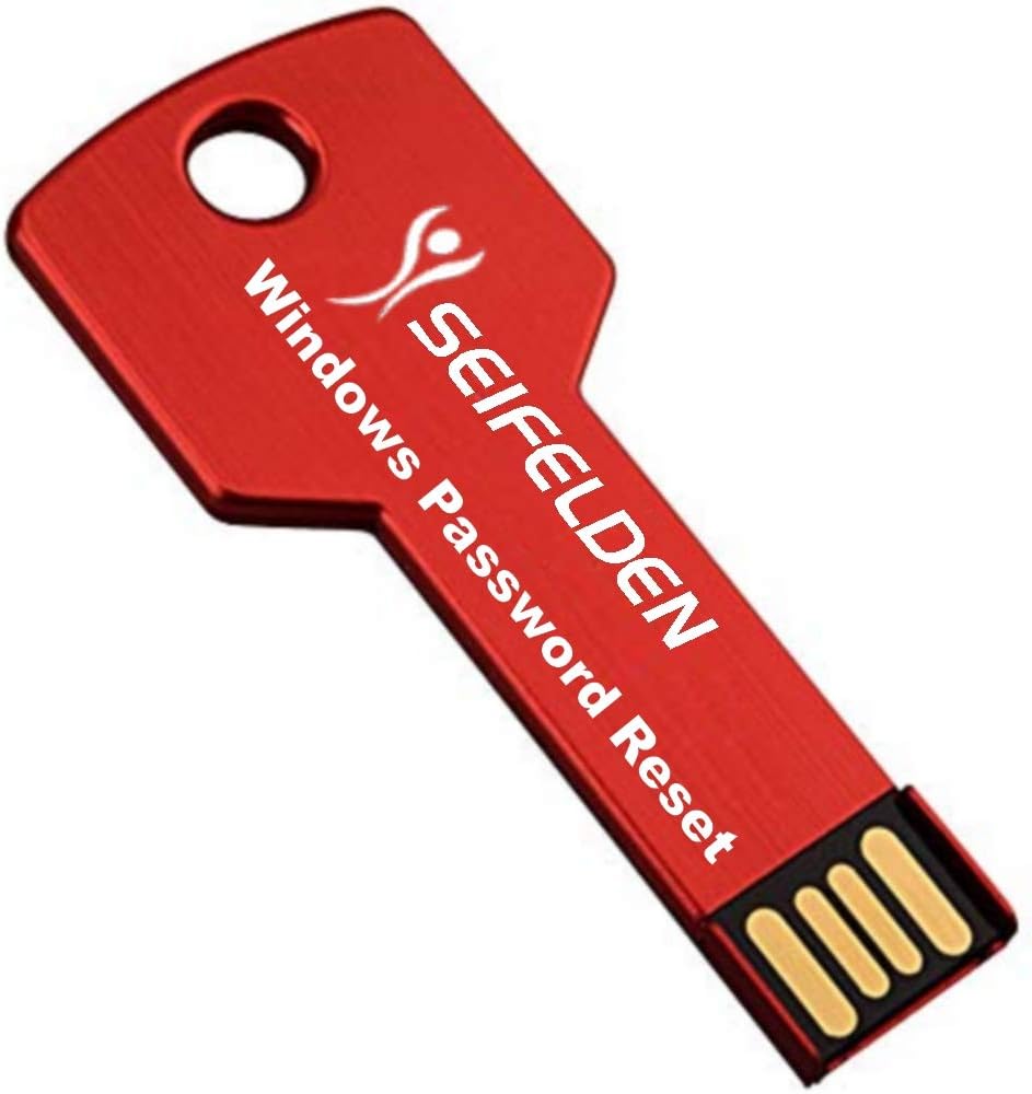 Seifelden 2019 USB Recovery Windows Password Recovery Reset Premium for Removing Your Forgotten Windows Password on Windows 10, Windows 7, Vista, XP - Unlimited Use! for Desktop and Laptop ⭐⭐⭐⭐⭐