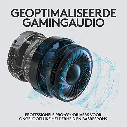 Logitech G PRO Gaming Headset voor Oculus Quest 2 - Op Maat Gemaakte Kabel, PRO-G Precisie Gaming Audio Driver, Staal en… - Image 5