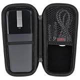 Spécialement conçu pour Microsoft/NYIEFADA/WUDEKEJI/NORMIA RITA Bluetooth Arc Touch Mouse : cet étui de transport Bluetooth sans fil est spécialement conçu pour Microsoft/NYIEFADA/WUDEKEJI/Normia Rita et d'autres souris de voyage Bluetooth. Espace interne 1:1, parfaitement adapté pour la souris tactile pliable Bluetooth. Poche en maille supplémentaire pour piles. (CASE SEULEMENT ! Souris non fournie