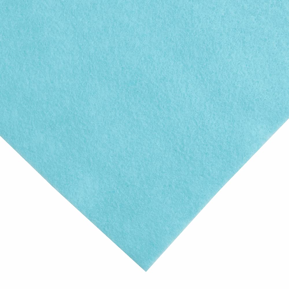 Crafty Capers 1m x 45cm Acrylic Felt Roll | Baby Blue