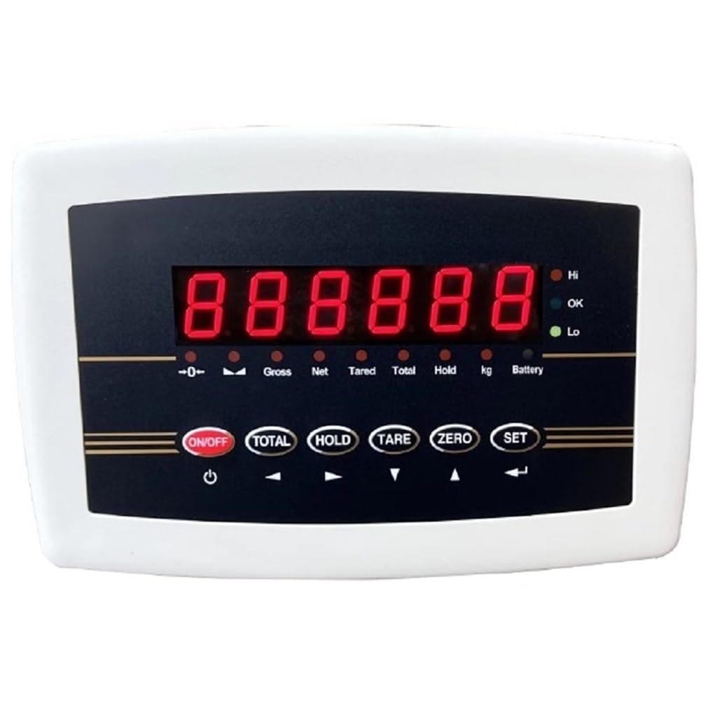 Jnchdghwa White Digital Weight Indicator Platform Scale A New Design Indicator Indicator With Bracket Ntep Certified Scale