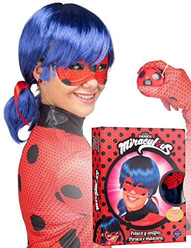 My Other Me Me- Ladybug Lady Bug Wig, Multicolour (230142)