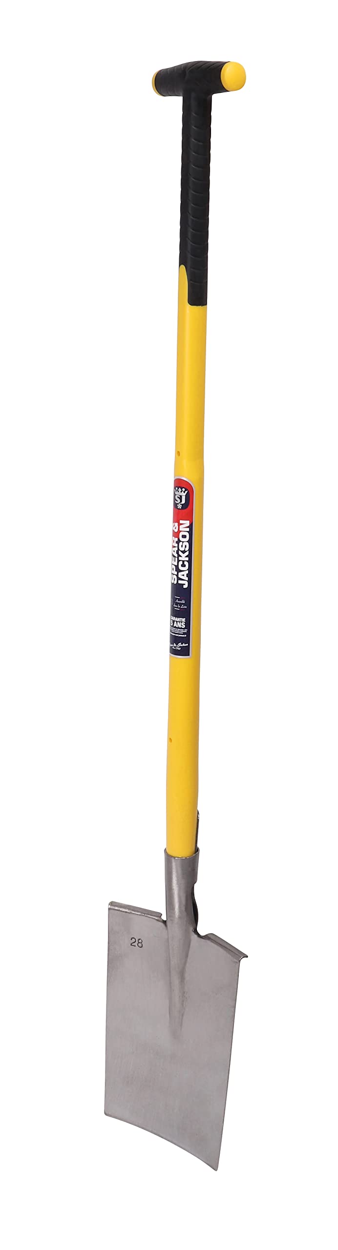 Spear & Jackson 81815 vanga Senlis 28 cm a bordi manico trimatière Cavalletto 90 cm