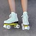 Ugboiu Roller Skates for Women and Men, Derby Skates with 4 Shiny Wheel, Classic Double-Row Roller Skates for Indoor and Outdoor