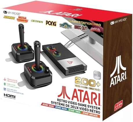 My Arcade - DGUNL-7012 Atari GameStation Pro Plug 'N Play Video Game System 200 Games