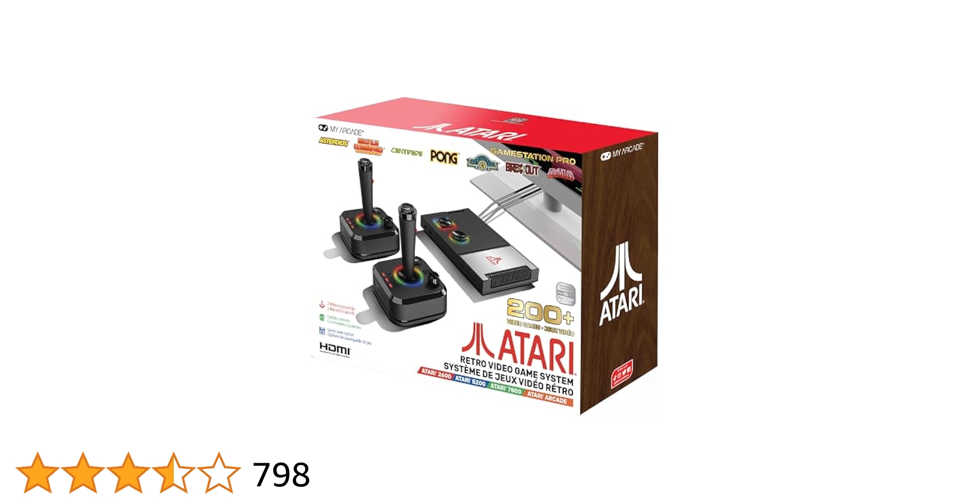 ATARI GAMESTATION PRO マイアーケード Amazon.com: My Arcade Atari Game Station Pro: Retro Video