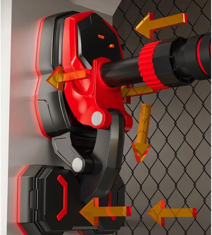 Single Bar Fixtures for Doors Suitable for Indoor Use Without Drilling Holes