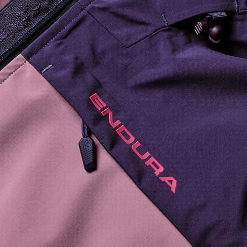 Veste imperméable Endura Singletrack II Violette XL pour le VTT