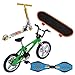 BESPORTBLE Juego de Mini Juguetes para Los Dedos Bicicletas de Patineta de Dedo Scooter Pequeño Tablero de Oscilación Movimiento de La Punta del Dedo Juguete Educativo Temprano para Navidad