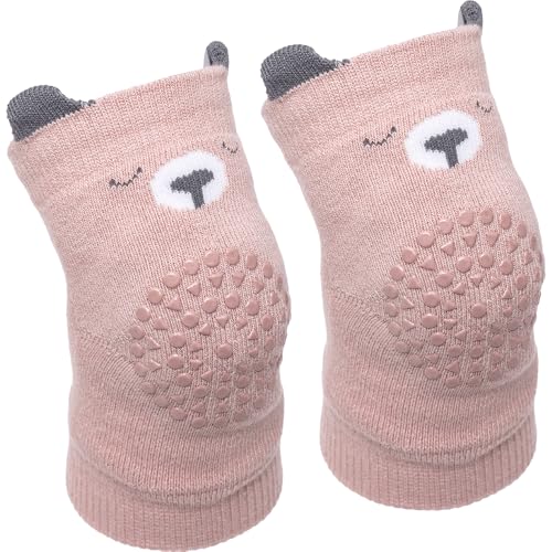 Buba, Joelheira Antiderrapante Urso Rosa