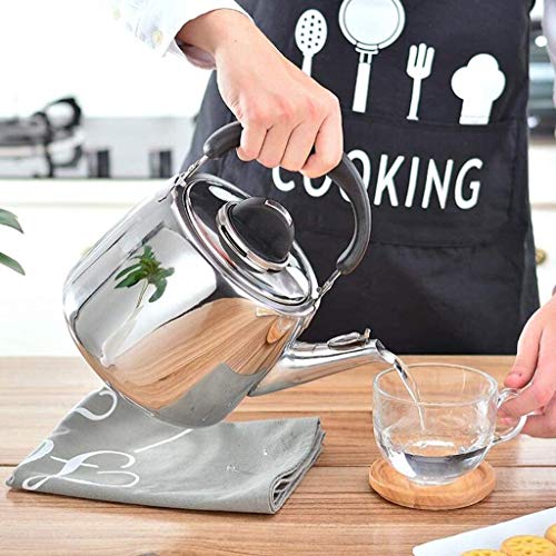 Teapot whistle en acier inoxydable robuste et facile à nettoyer pour plaques à induction