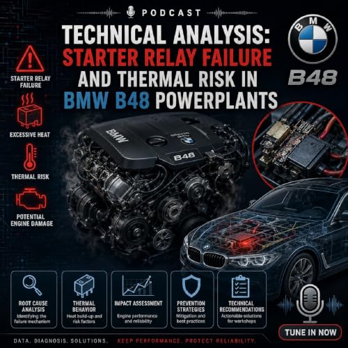 Starter Relay Failure and Thermal Risk in BMW B48 Powerplants