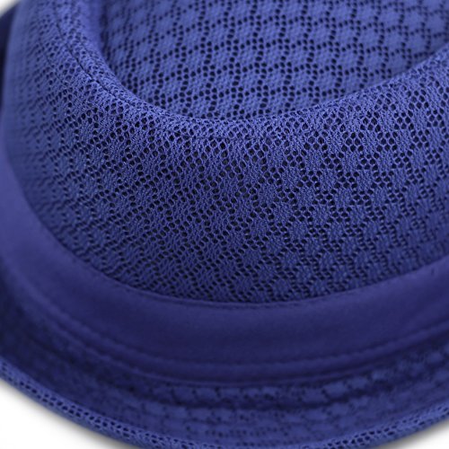 Image of The Hat Depot Unisex Light Weight Classic Soft Cool Mesh Pork Pie hat