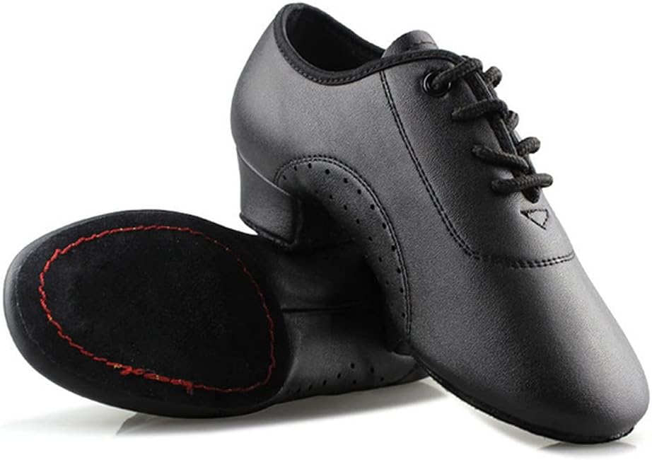 Men's Latin Dance Shoes Ballroom Tango Man Latin Dancing Shoes for Man Boy Shoes Dance Sneaker Jazz Shoes 16.5-25CM(31)