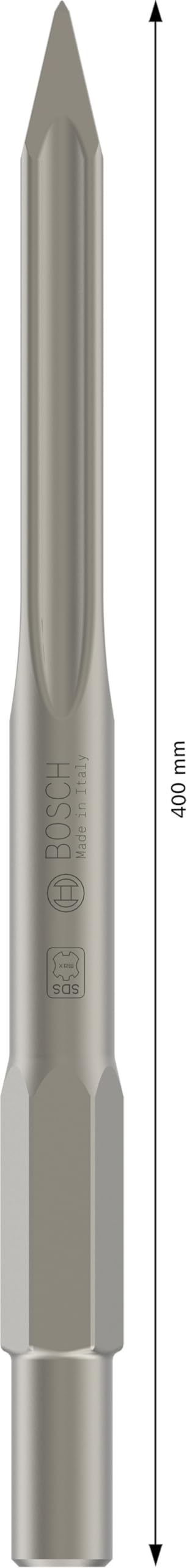 Bosch 1x Burin pointu PRO Hex 30-5C (pour Béton, Brique, Ø mm, Professional Accessoire Brise-béton)