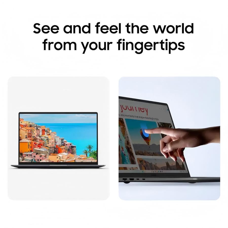 Image of Samsung Galaxy Book6 Touch 16 inch Copilot+ PC Laptop, Intel Core Ultra 7 355