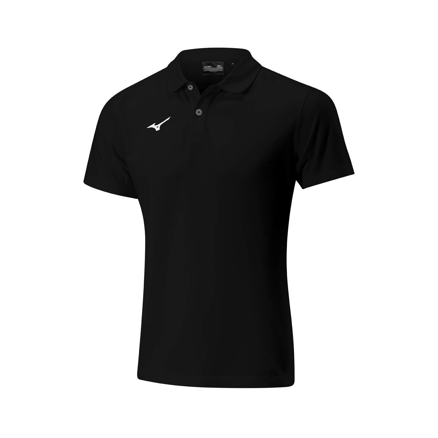 Mizuno Men's Shizuoka Free Time Polo Shirt T, Black, XL