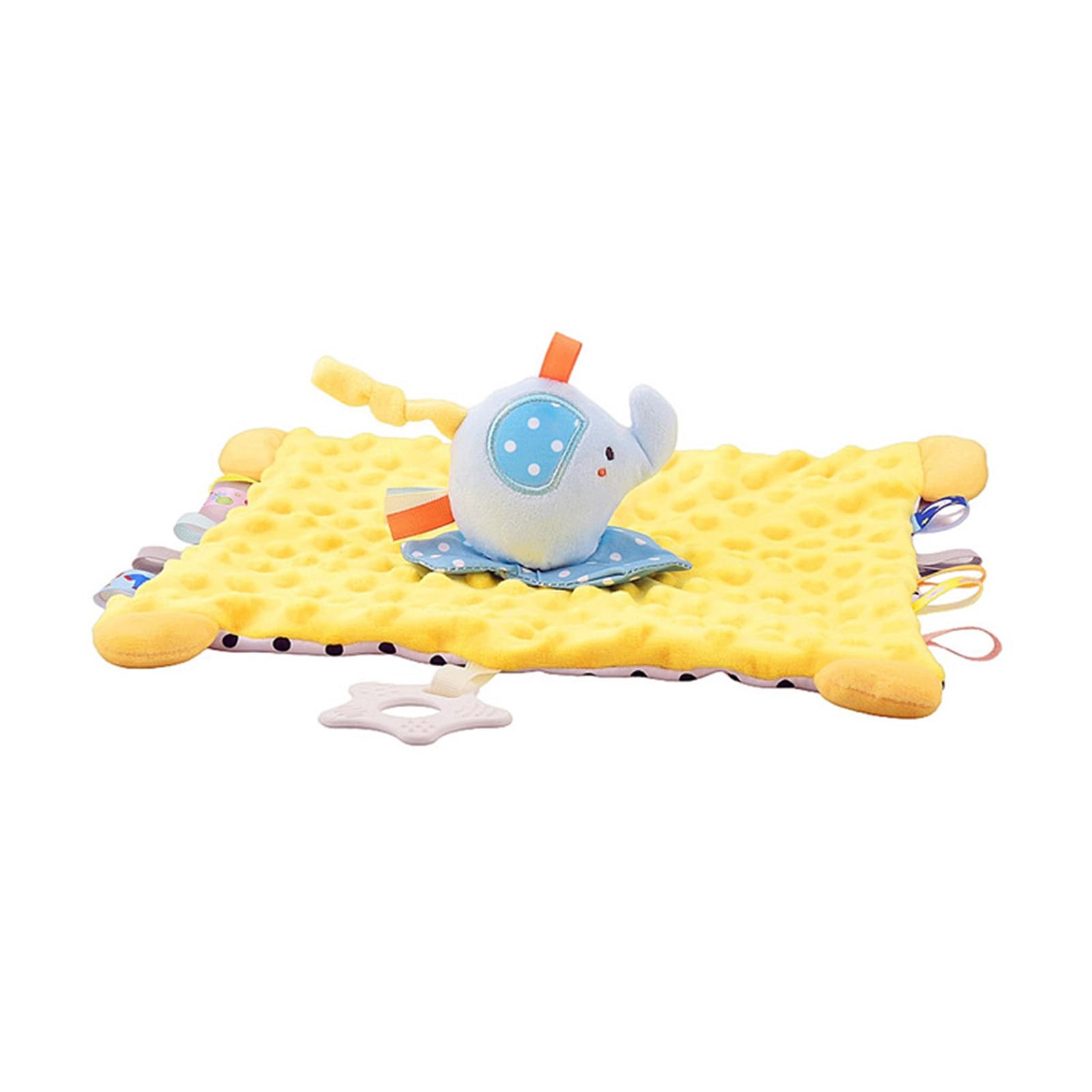 Soothing Towel Small Soothing Blanket Lovely Animal Soothing Doll Toddler Comforter Soothing Pacifier Toy Mood Peace Towel