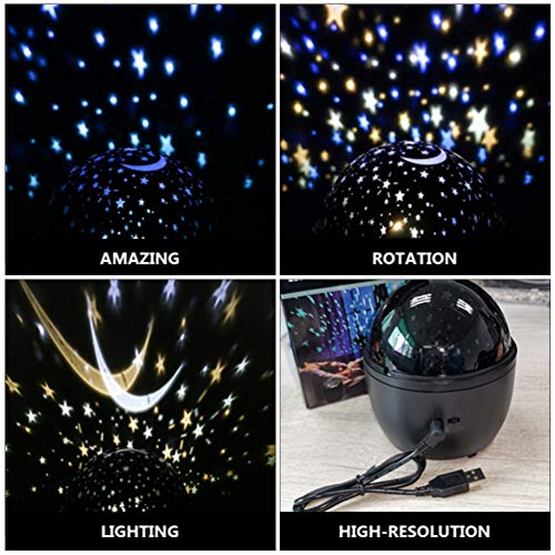 Mobestech Projetor Galáxia Estrela Projetor Luz Noturna Led Luz de Projeção Estrelado Lâmpada de Pro