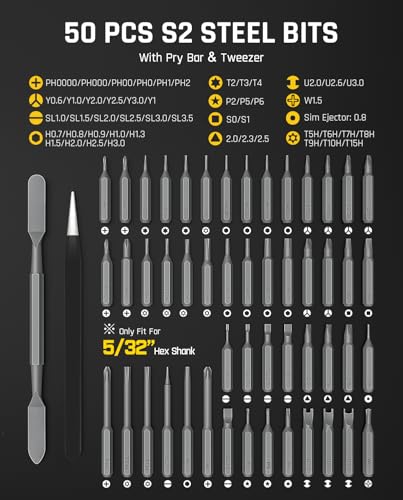 Fanttik E2 Ultra 3.7V Mini Electric Screwdriver-Red & S1 Capsule Deluxe Cordless Screwdriver