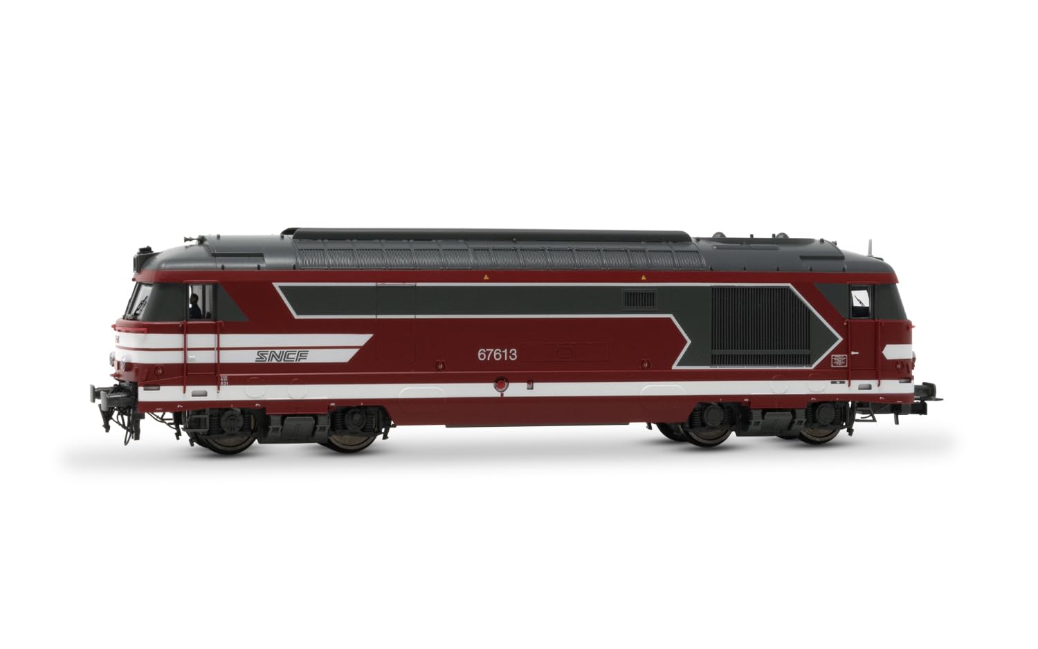 Jouef HJ2464 SNCF Diesel Locomotive BB 67613 Capitole Livery