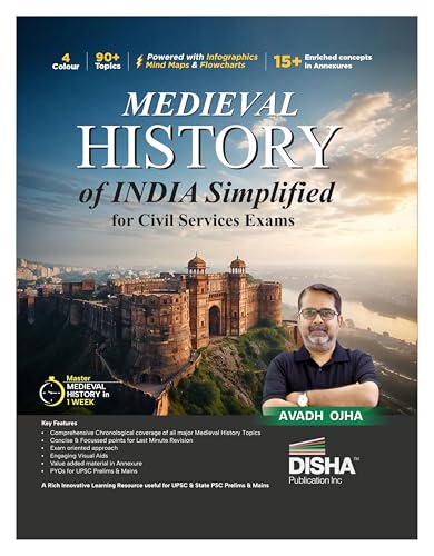 Disha Medieval History of India Simplified for UPSC & State PSC C...