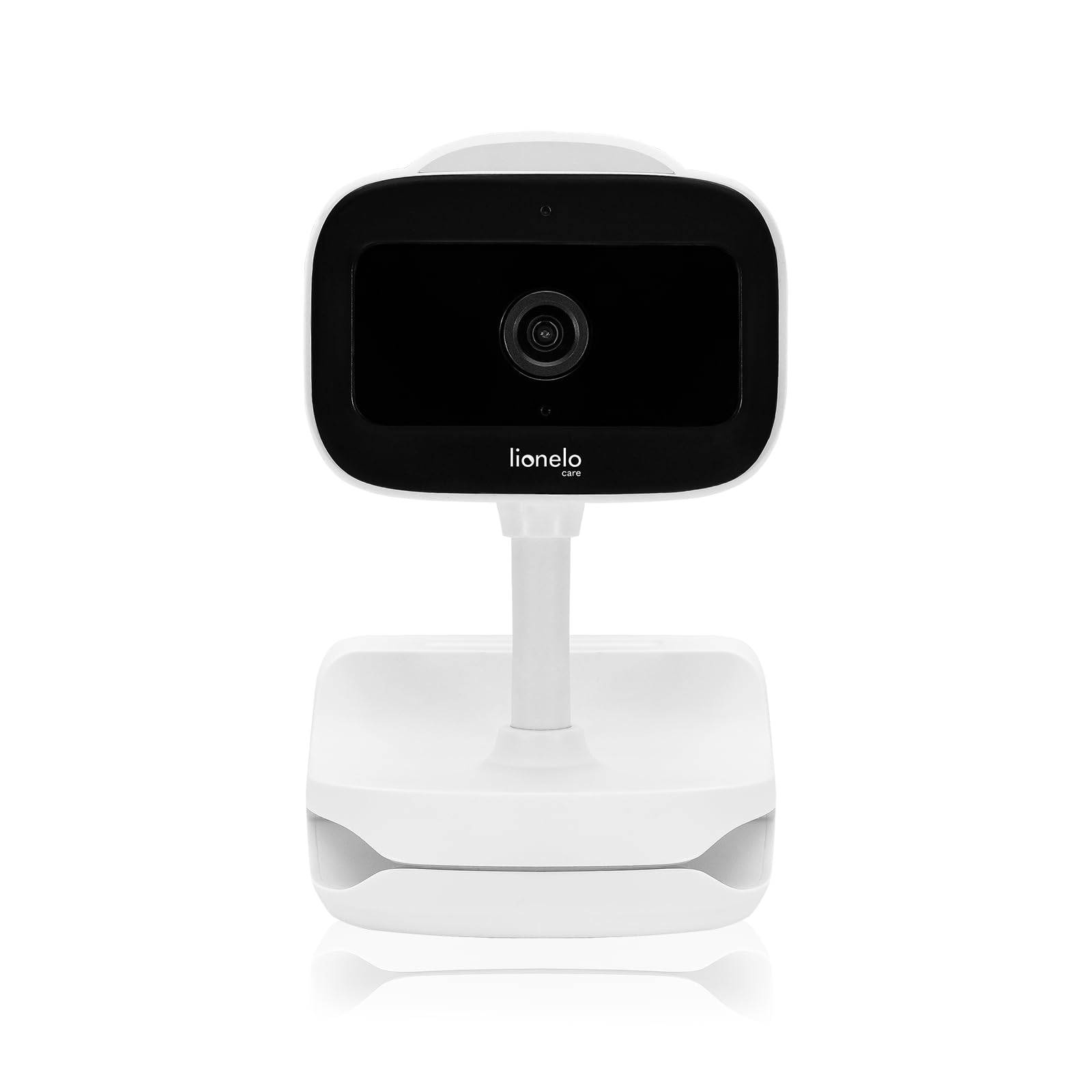lionelo Babyline Go, Babyphone Caméra sans Fil 4 x Zoom 2304x1296 p, Mode Nuit 8 m Communication Bidirectionnelle, Berceuses, Capteur de Température et de Mouvement, Notifications