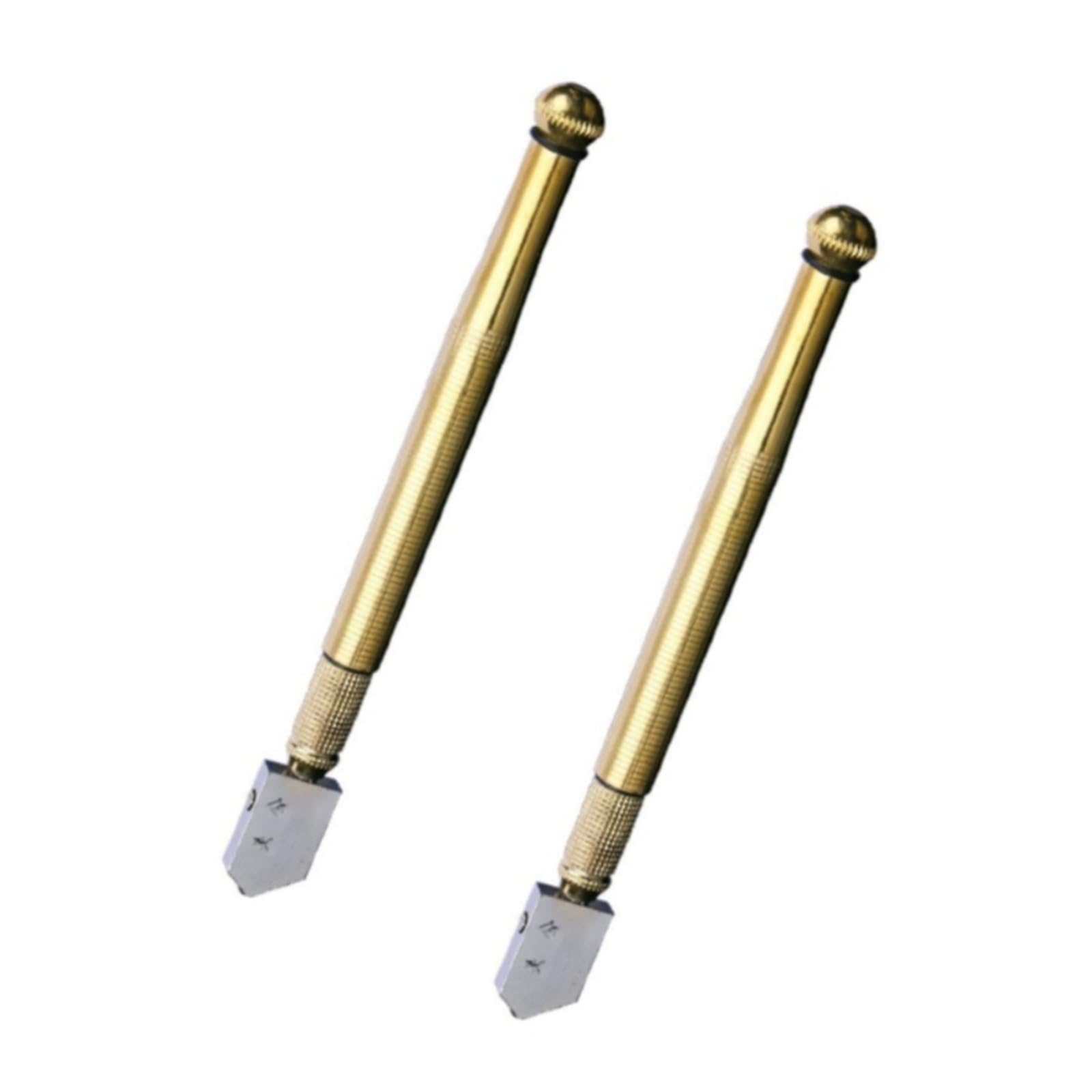 Hnulgvi Glass Cutter-2Pcs Glass Cutters Diamond Glass Cutting Tool Non Slip Handle Handheld Cutter(Glass Cutter-2Pcs)