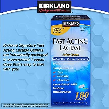 Kirkland Signature Fast Acting Lactase (3 Pack)