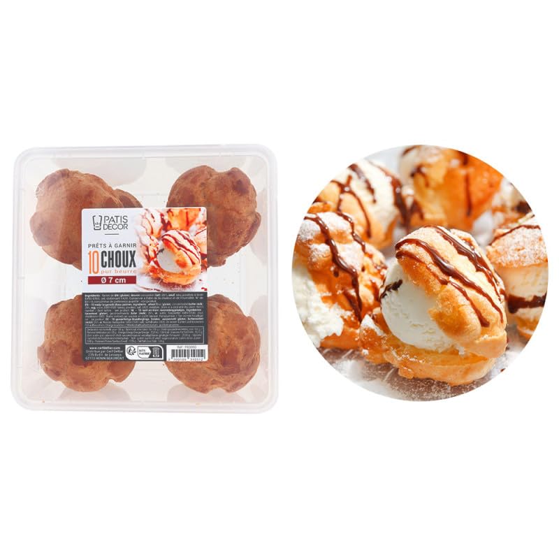 Choux pur beurre prêts à garnir Ø 7 cm (x10)