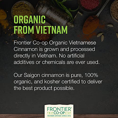 Frontier Co-op Organic Ground Vietnamese Cinnamon 5.11oz - Image 5