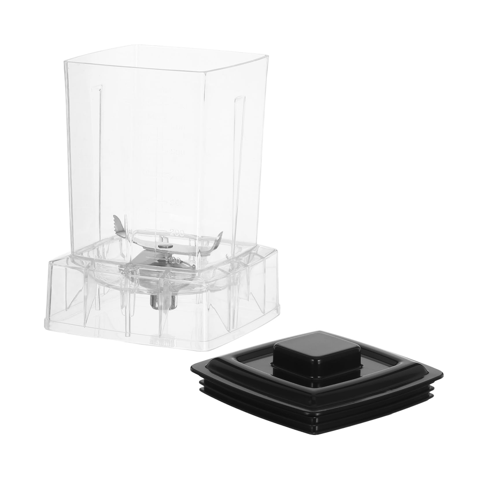 PRETYZOOM Commercial Grade Blender Cup for Soy Milk and Juicing Plastic Container for Restaurants and Catering High Volume Capacity for Efficient Beverage Preparation