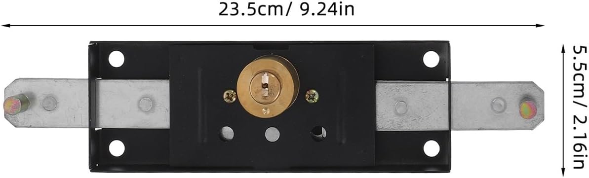 Shutter Door Lock, Safety Lock, Vertical Rolling Shutter Lock, Security Lock, Commercial Anti-Theft Door Lock