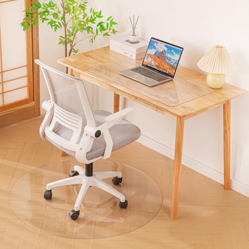 �~�` PVC�� ���� �`�F�A�[�}�b�g �J�[�y�b�g�v���e�N�^�[�}�b�g���a90cm ����1mm �N���A ���ی�}�b�g �֎q�}�b�g ���h���E�h�� �L�Y�h�~ �����h�~ �h�� �`�F�A�[�}�b�g ���g�[�Ή� ����~��