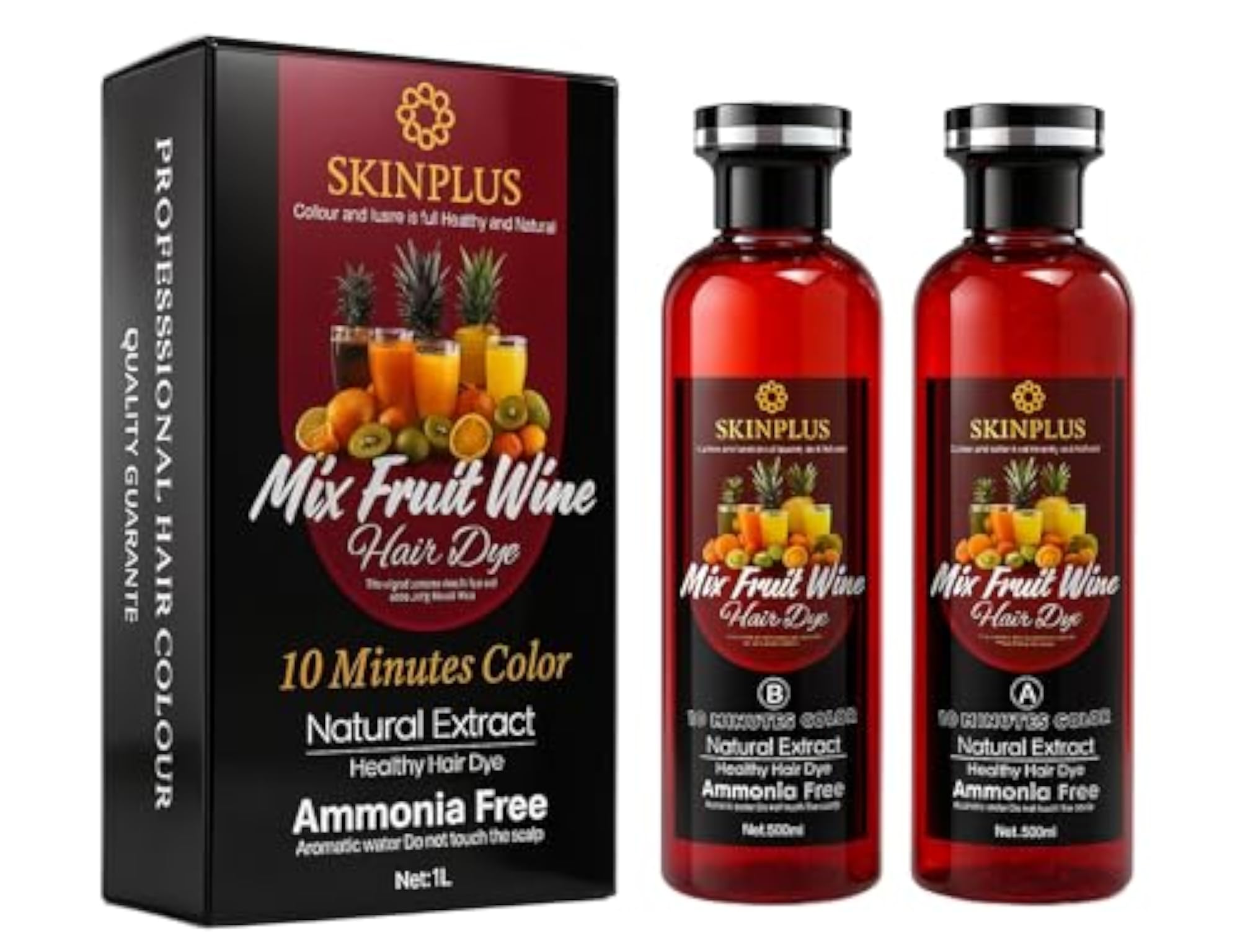Mix Fruit Wine Natural Gel Hair Colour 1000 ml