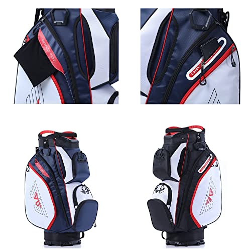 Eg Eagole Super Light 15 Way Top And Full Length Divider Golf Cart Bag Rainhood Included (Black) #TOP4