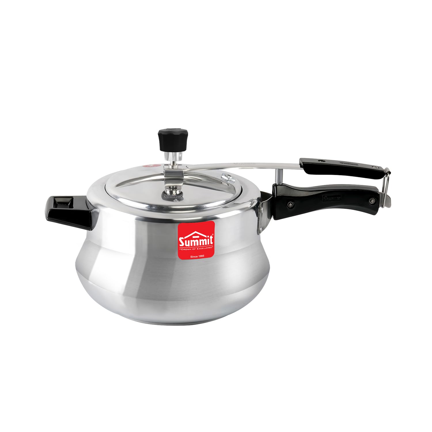 Summit Inner Lid 5.5 Litres Handi Induction Base Aluminium Pressure Cooker