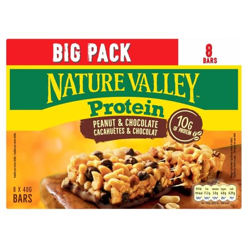 Nature Valley Protein Peanut & Chocolate Cereal Bars 8 x 40g