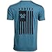 Vortex Optics Salute Short Sleeve Shirt - Steel Blue Heather - X-Large