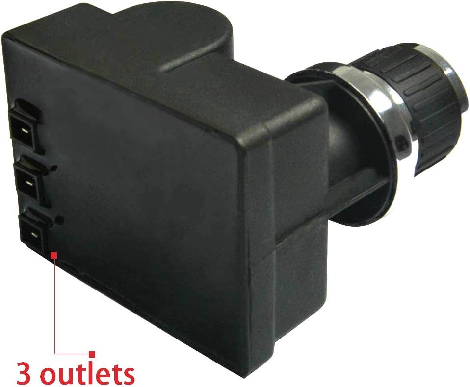 onlyfire 14431 Universal Spark Generator 2 Male Outlets AA Battery Tact Push Button Switch Electric Igniter for Select Gas Grill Models by Brinkmann, Broil-Mate, Broilmaster and Others : Patio, Lawn & Garden