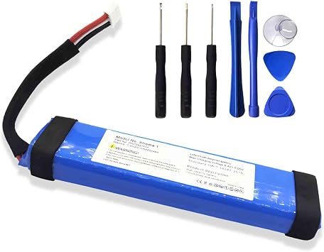 GSP0931134 Replacement Battery for JBL Xtreme Xtreme 1 GSP0931134 Bluetooth Speaker 5000mAh 7.4V Li-ion Battery with Tools