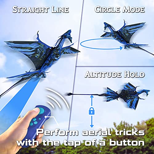 Zing Avatar Banshee - Remote Control Flying Smart Mini Drone-Tech Toy With Sounds - Great Starter Rc Toy For Boys And Girls (Deluxe - Blue) #TOP4